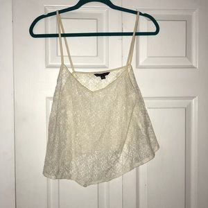 lace crop top
